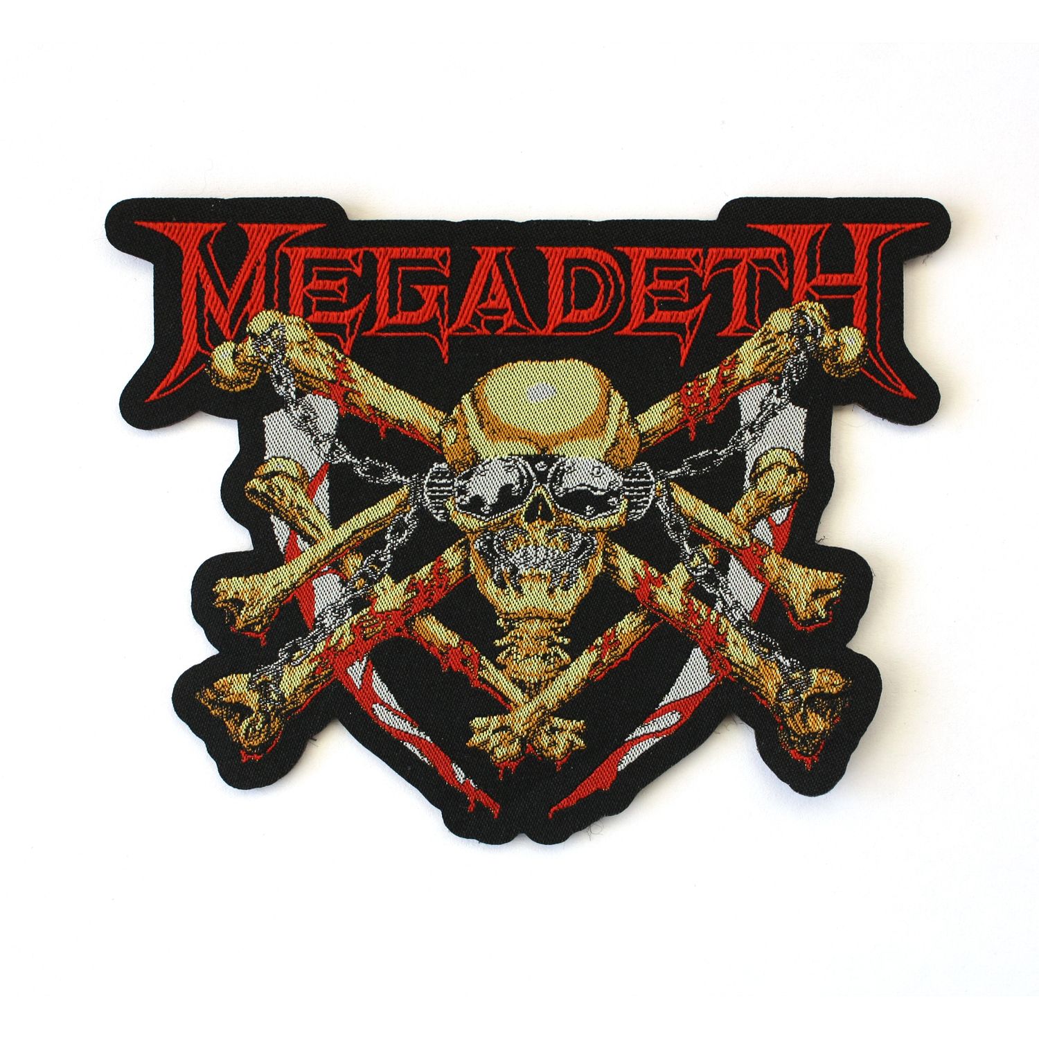 Megadeth - Skull Beneath the Skin - Laser Cut Patch