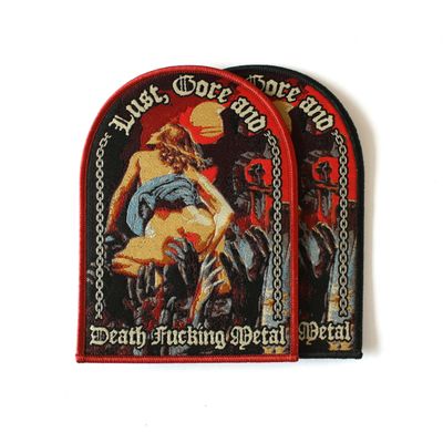 Lust, Gore and Death Fucking Metal - Patch