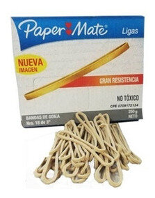PAQUETE DE LIGAS 18 GRS (25 LIGAS),  O  LIGA DE COLOR ROJO