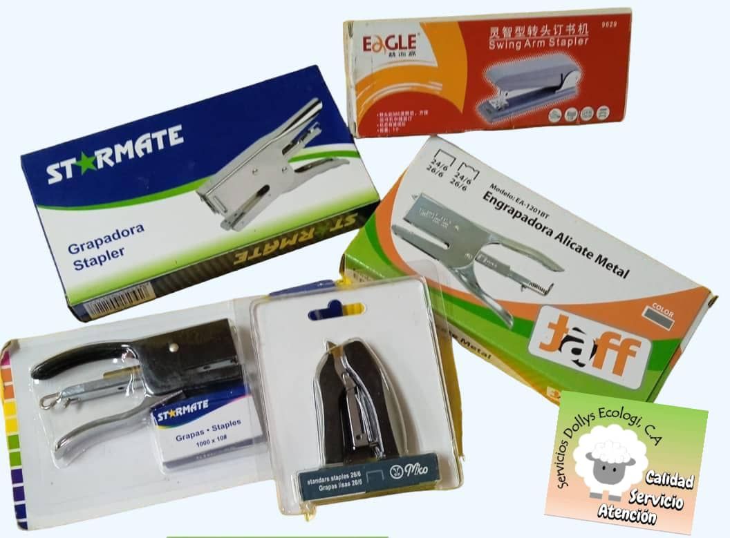 ENGRAPADORA GRANDES O PEQUEÑAS , MINI ENGRAPADORA / TENAZA DIFERENTES MARCAS