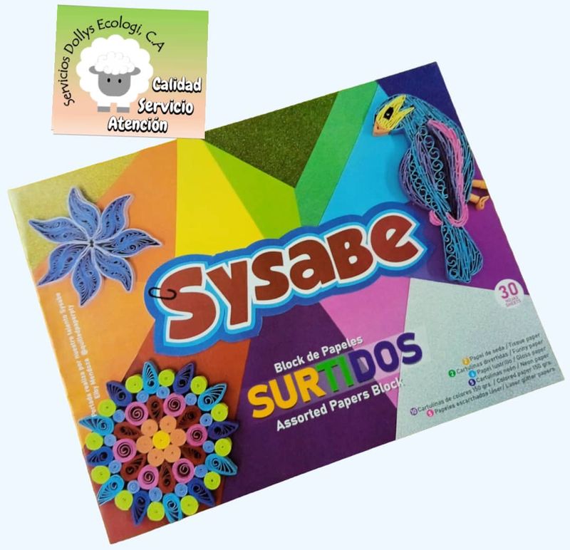 BLOCK DE PAPELES SURTIDOS (VARIADOS)