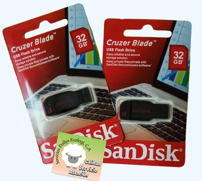 PENDRIVE de 32 GB - 64 GB - 128 GB
