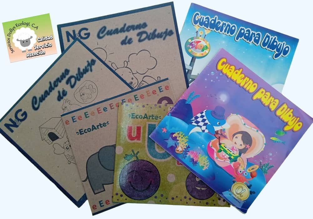 CUADERNO DE DIBUJO ESCOLAR 24 H MARCAS DIVERSAS