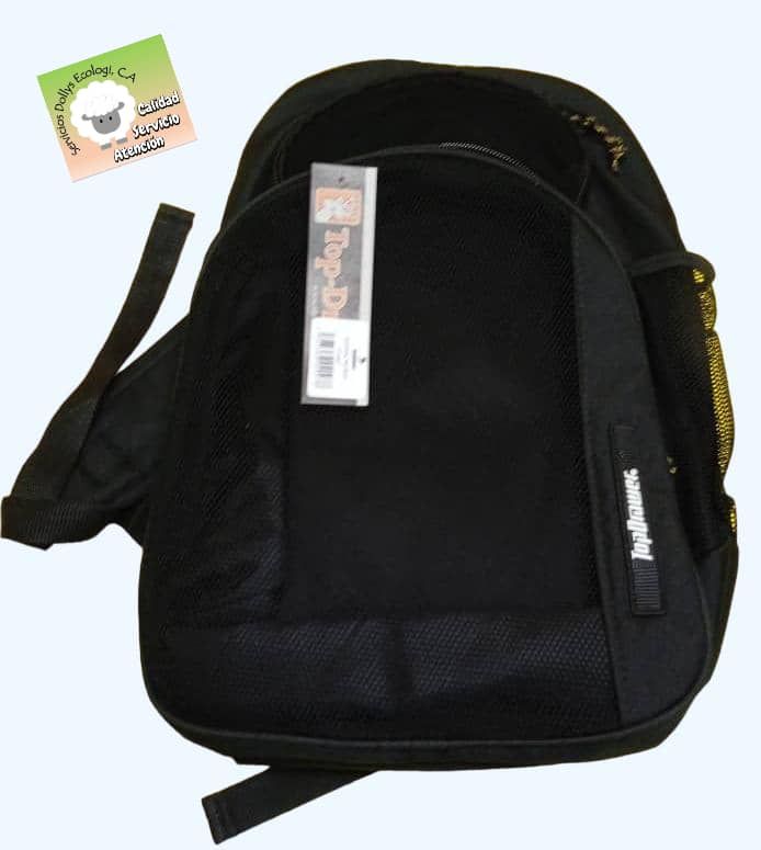 MORRALES    DE MALLA   / BACKPACK / MOCHILAS  /BOLSOS PARA EL COLEGIO/ BOLSOS PARA LA OFICINA TOPDRAWER MODELOS TRISULI (PEQUEÑO) O NETBAG (MAS GRANDE), SELECCIONE EL MODELO Y EL COLOR: NEGRO TRISULI (PEQUEÑO)  (MALLA)