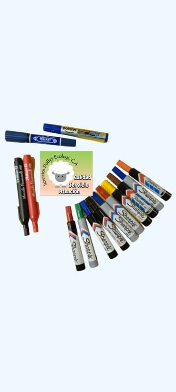 MARCADOR PERMANENTE GRUESO SHARPIE 680/690 O PELIKAN