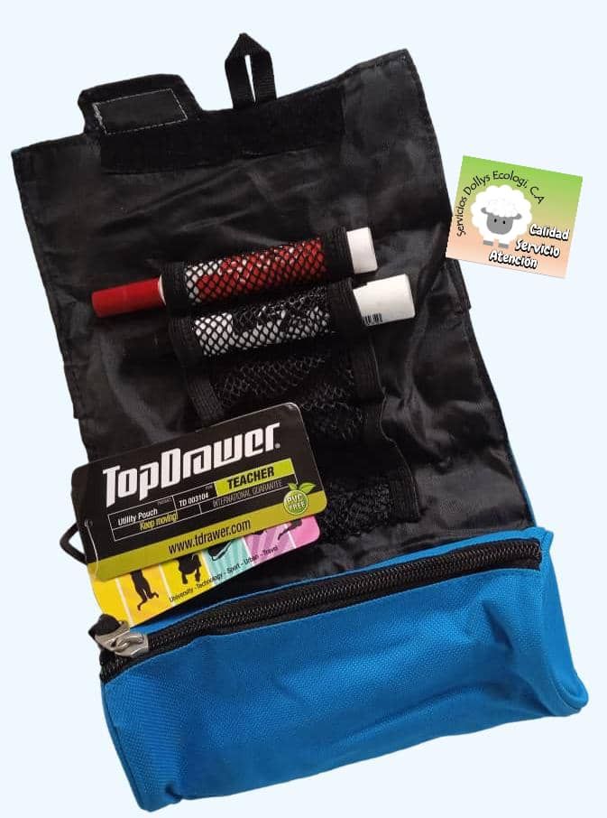 CARTUCHERAS DE TELA VARIADAS, DIFERENTES TAMAÑOS DE UN SOLO CIERRE  ( UN SOLO COMPARTIMIENTO ), CARTUCHERA DE VARIADOS TAMAÑOS: TOPDRAWER MOD TEACHER