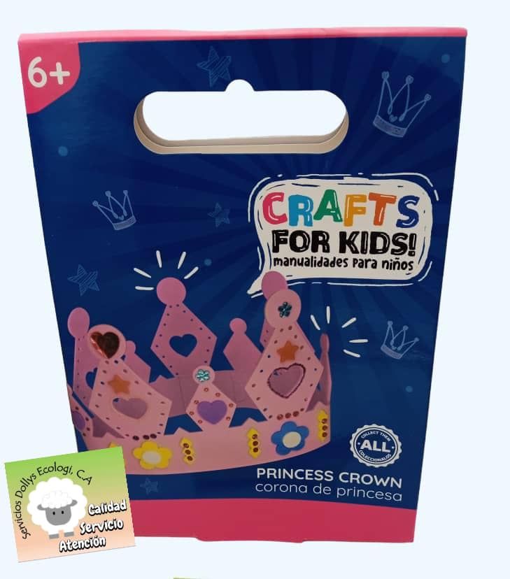 KIT DE MANUALIDADES PARA NIÑOS - VARIADOS, SELECCIONE SU PREFERENCIA: PRINCESAS