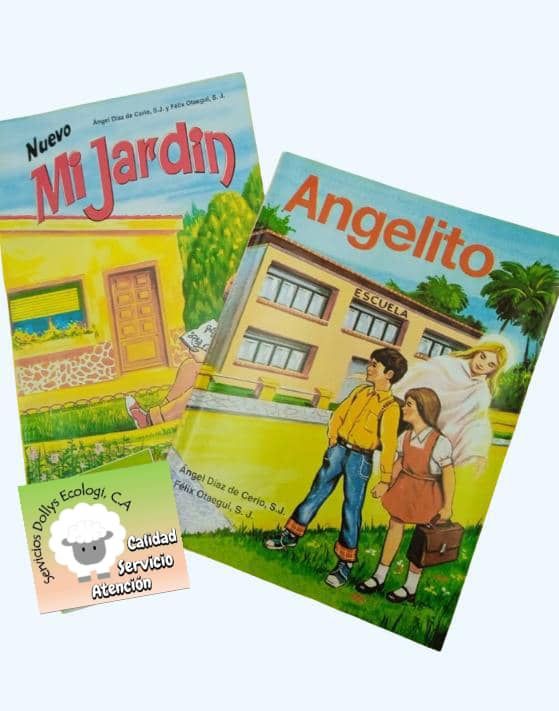 LIBROS MI JARDIN Y ANGELITO