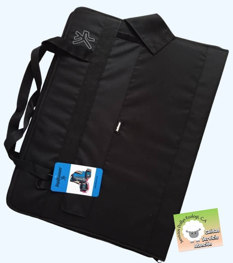 PORTAPLANOS TIPO MALETIN  MARCA TOPDRAWER 1/2 PLIEGO ( NEGRO )