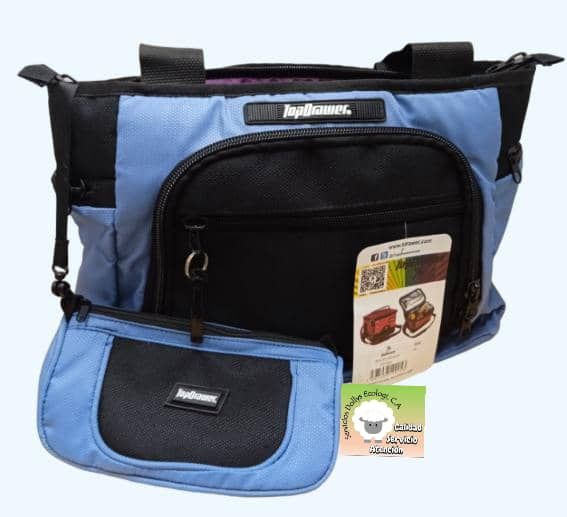 BOLSO TOPDRAWER  MODELO ACACIA CON PORTACOSMETICOS ( PT-1005 )