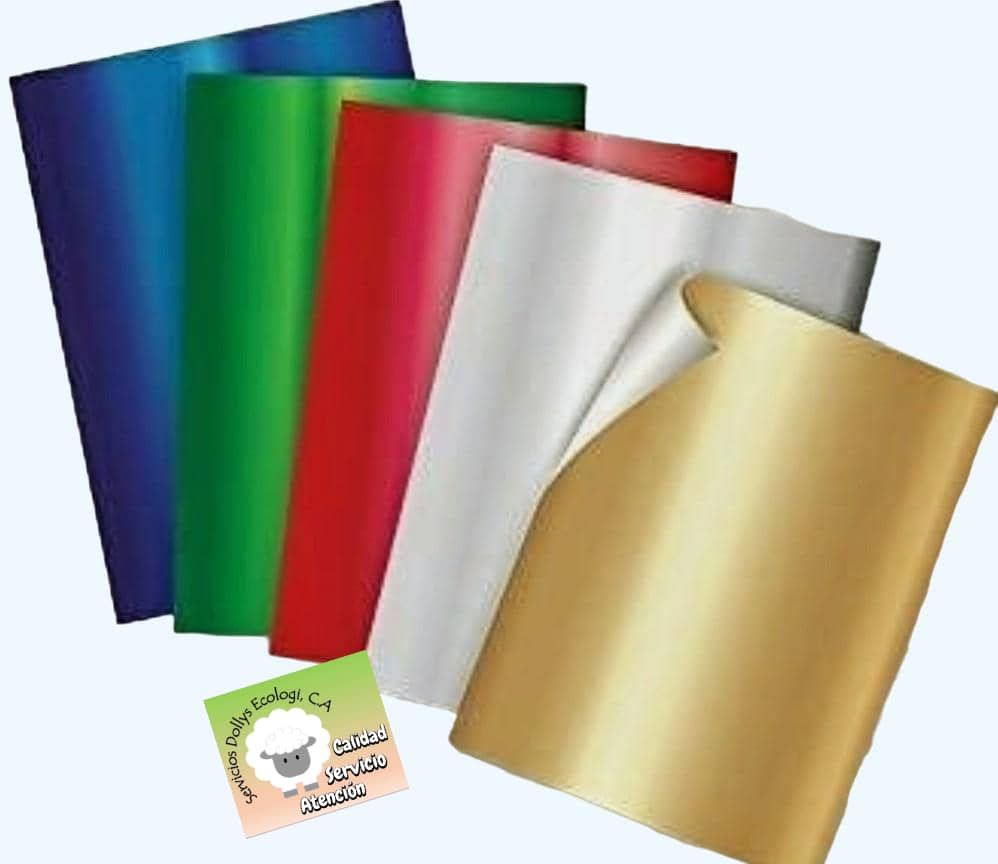 CARTULINAS METALIZADAS UNICOLOR O HOLOGRAFICAS