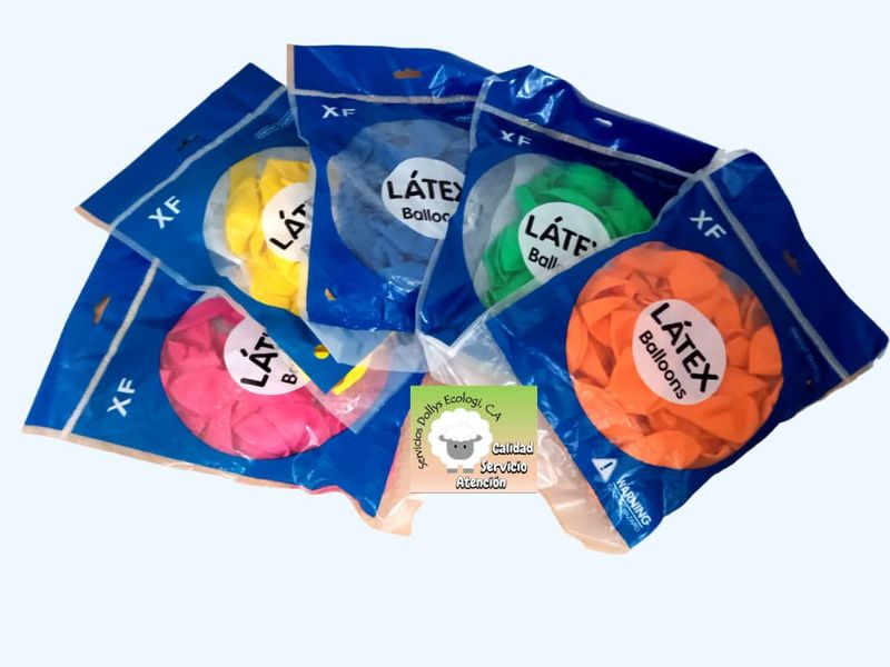 GLOBOS  O BOMBAS MATE -  PAQUETE DE GLOBOS 50 UNIDADES - VARIOS COLORES