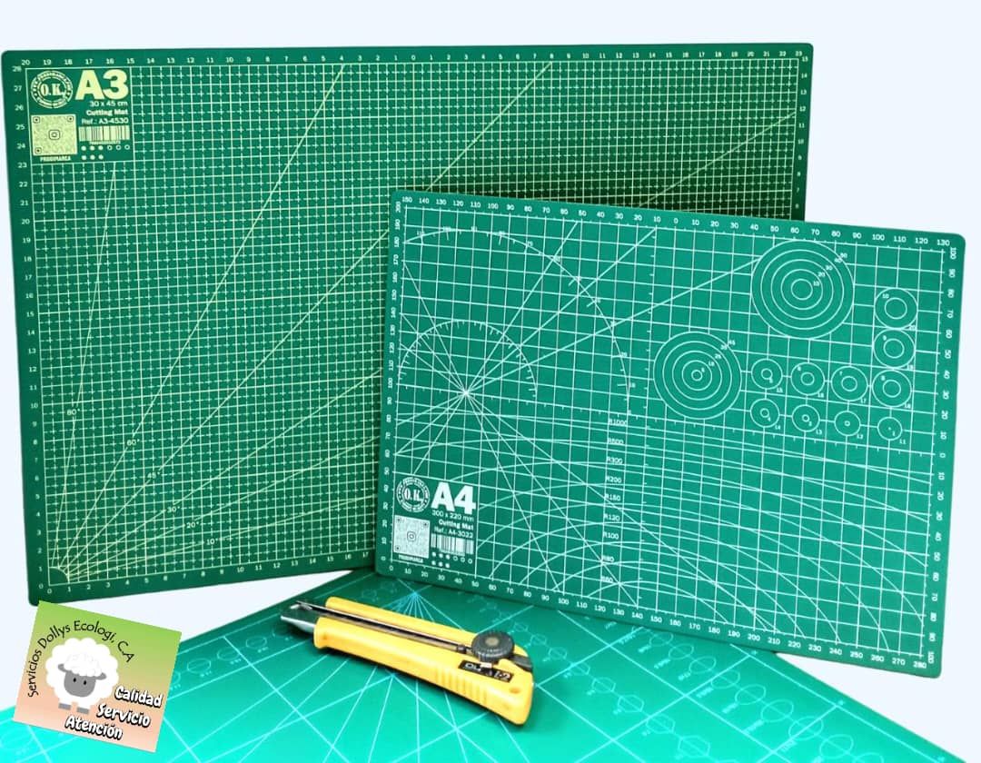 BASE DE CORTE CUTTING MAT DE VARIADOS TAMAÑOS