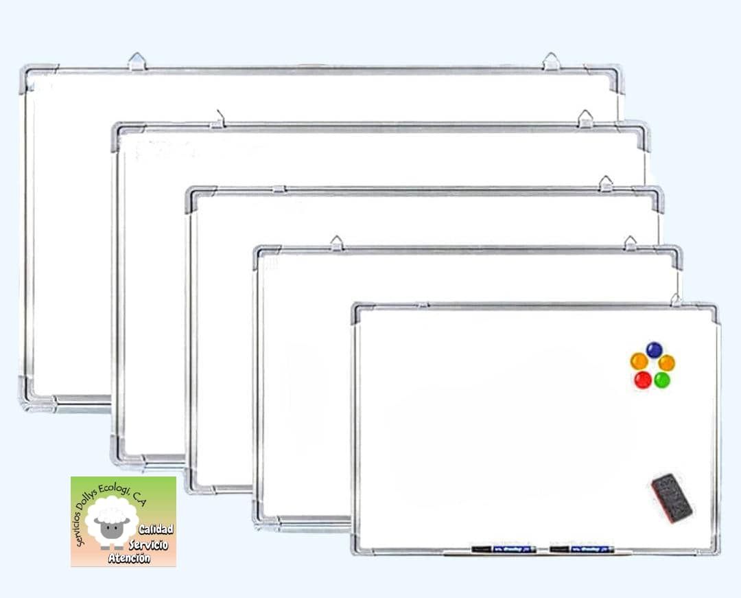 PIZARRAS ACRILICAS DE 90 X 120 CM