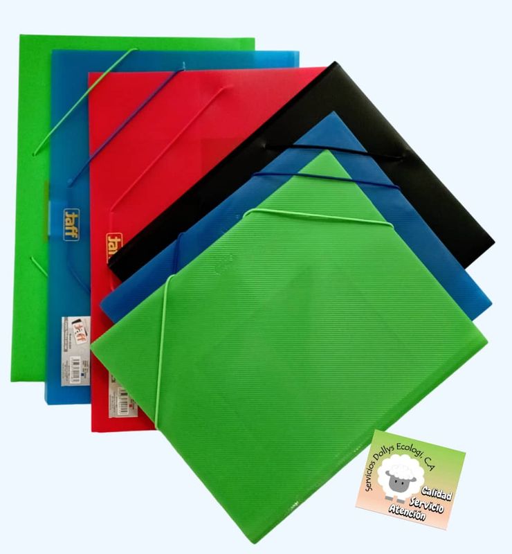 CARPETA PLASTICA DE LIGA TAMAÑO CARTA U OFICIO