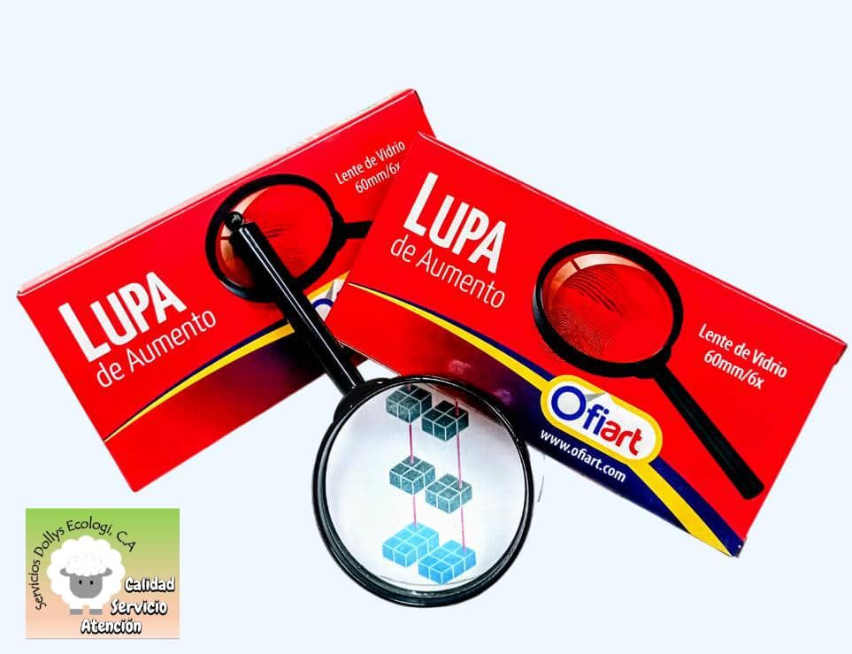 LUPAS ALTA CALIDAD DE VARIADOS DIAMETROS, 50, 60 O 90 MM