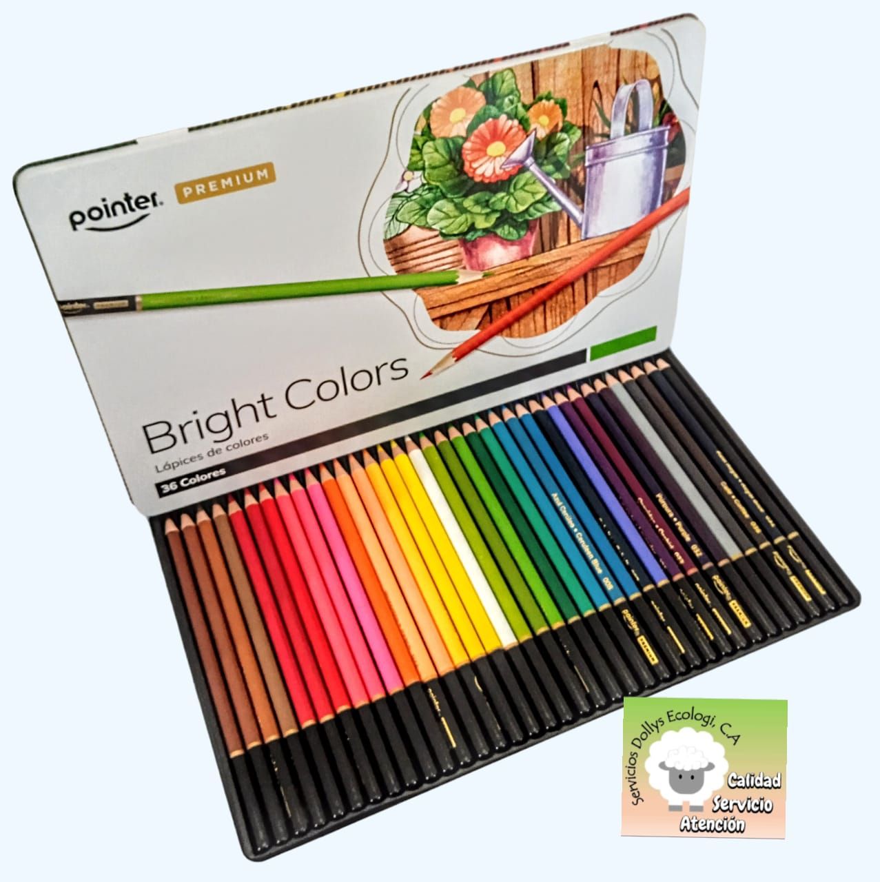 COLORES CREYONES POINTER PREMIUM 12,24 0 36 COLORES