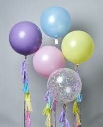 GLOBOS PARA DIFERENTES OCASIONES:  CUMPLEAÑOS, REVELACION DE SEXO, GRADUACION - TRANSPARENTE, UNICOLOR Y VARIADOS, SELECCIONE SU PREFERENCIA: TRANSPARENTE PARA ESCARCHAR X UNIDAD