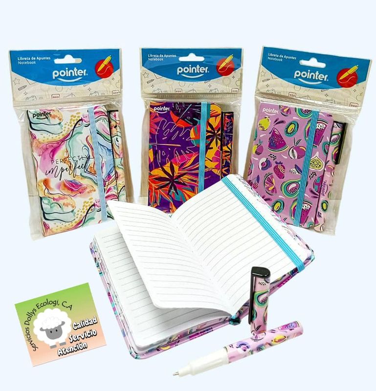 LIBRETAS DE BOLSILLO ( PEQUEÑAS ) EN ESPIRAL  O EMPASTADAS  DIFERENTES DIMENSIONES