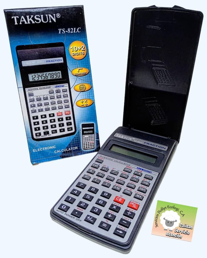 CALCULADORAS CIENTIFICAS - VARIAS MARCAS CALCULADORAS CIENTIFICAS - VARIAS MARCAS, SELECCIONE SU PREFERENCIA: TAKSUN TS- CIENTIFICA 82LC