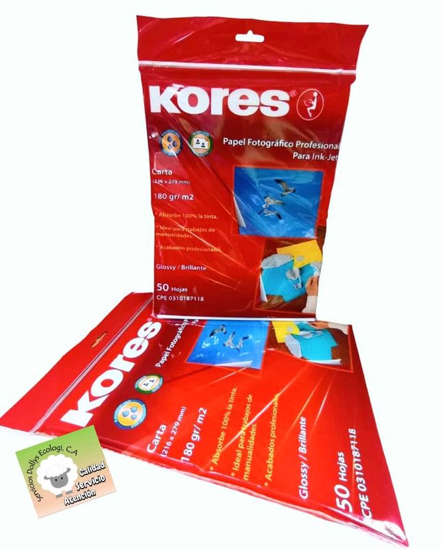 PAPEL FOTOGRAFICO  ADHESIVO Y SIN ADHESIVO  TAMAÑO CARTA