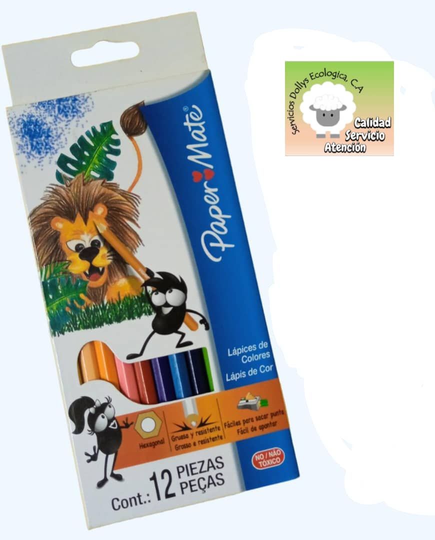 COLORES Creyones DIFERENTES MARCAS DE 12, 24, 36 COLORES, marcas faber-castell, PaperMate, Pointer, COLORES Creyones DIFERENTES MARCAS DE 12, 24, 36 COLORES, marcas faber-castell, PaperMate, Pointer,, SELECCIONE SU PREFERENCIA: PAPERMATE DE 12