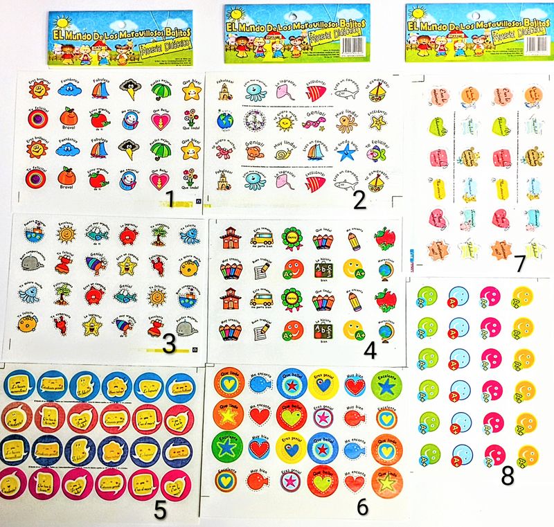 CALCOMANIAS STICKERS MOTIVACIONALES MARAVILLOSOS BAJITOS CALCOMANIAS STICKERS MOTIVACIONALES MARAVILLOSOS BAJITOS