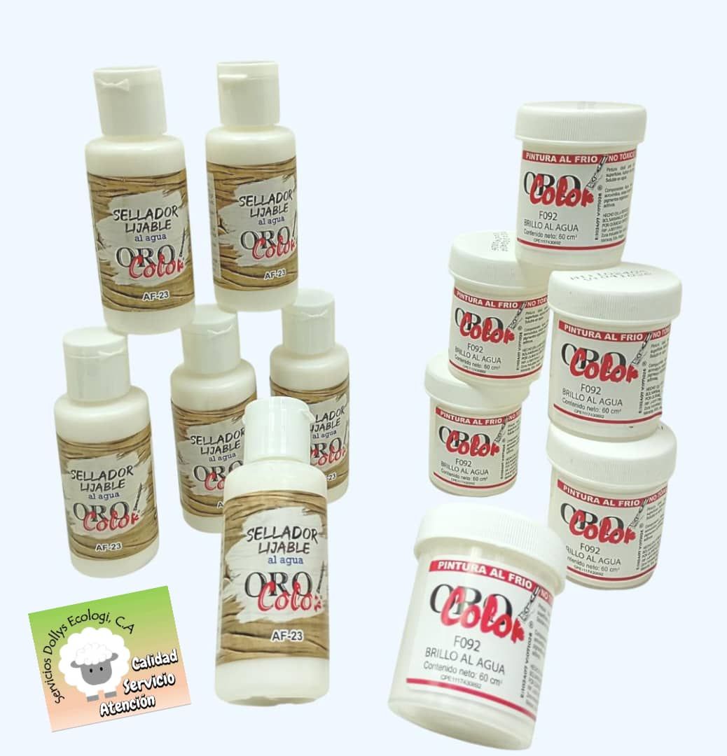 SELLADOR LIJABLE OROCOLOR Y BRILLO AL AGUA OROCOLOR ( 60 CC ) SELLADOR LIJABLE OROCOLOR Y BRILLO AL AGUA OROCOLOR ( 60 CC )
