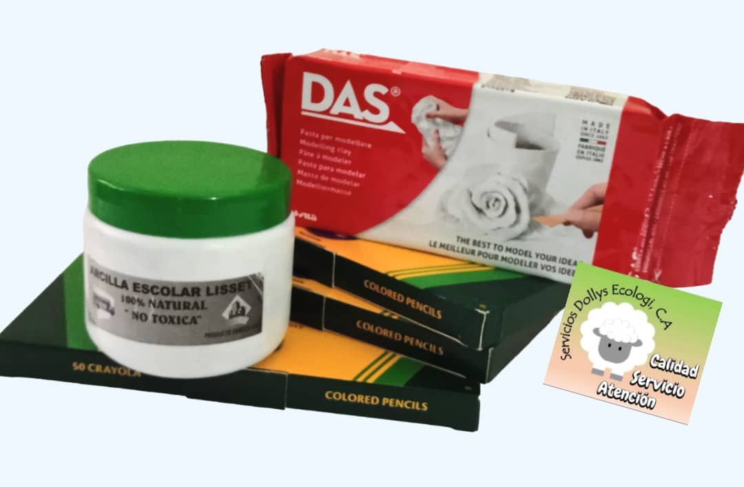 PASTA PARA MODELAR MARCAS DAS o SINOART 500 GR ( COLOR BLANCO )