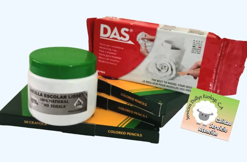 PASTA PARA MODELAR MARCAS DAS o SINOART 500 GR ( COLOR BLANCO )