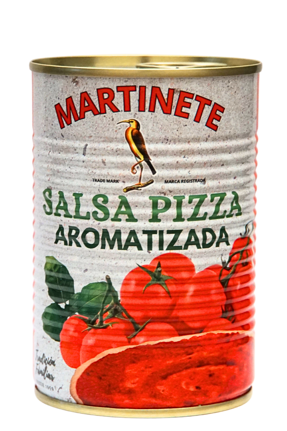 SALSA PIZZA AROMATIZADA 1/2 KG
(24 LATAS EN 4  PACKS DE 6 LATAS)