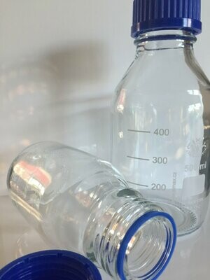 Wide Nack Bottle Weithalsflasche Borosilicat 100ml / 250ml / 500ml / 1000ml / 2000ml