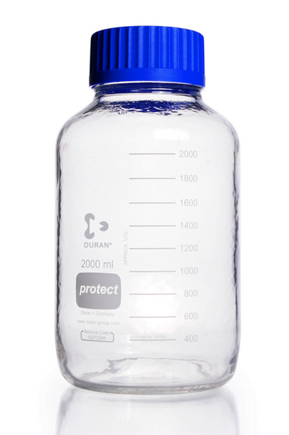 Weithals 2 Liter Boro 3.3 Kunststoff Protect Panzerung​