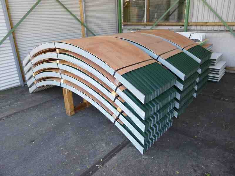 Complete Beplating voor uw loods of hangar 7,6m x 10m