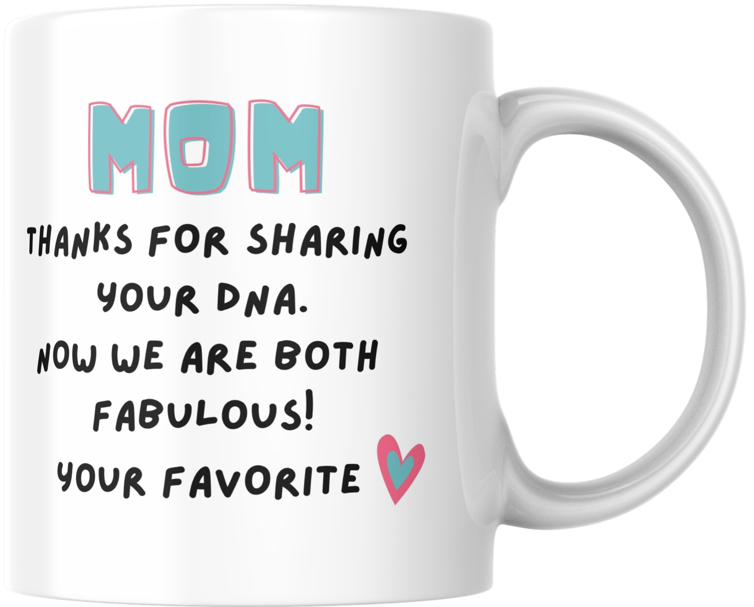Mug - Mom thanks for sharing Mug - Mom thanks for sharing