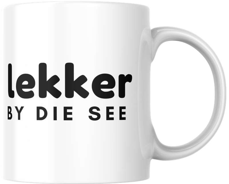 Mug - Lekker by die see Mug - Lekker by die see