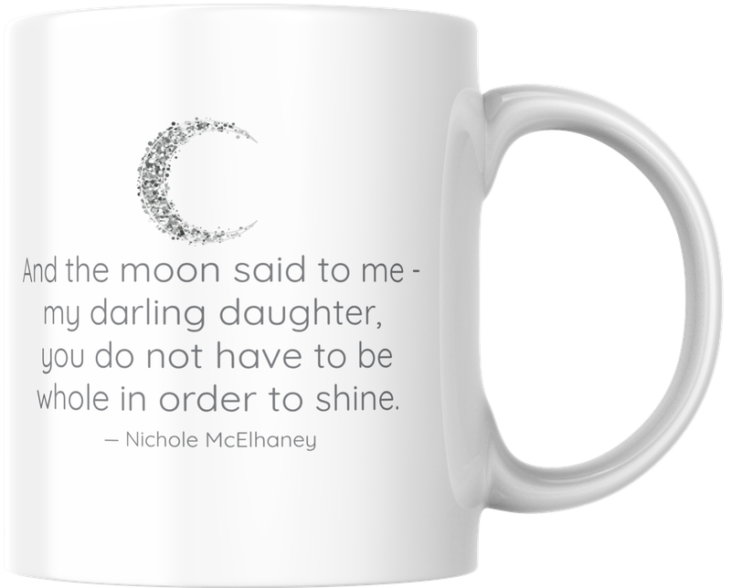 Mug - And the moon said to me Mug - And the moon said to me