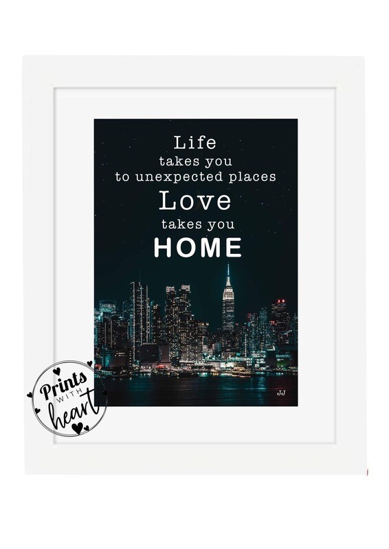 Life takes you ...Print