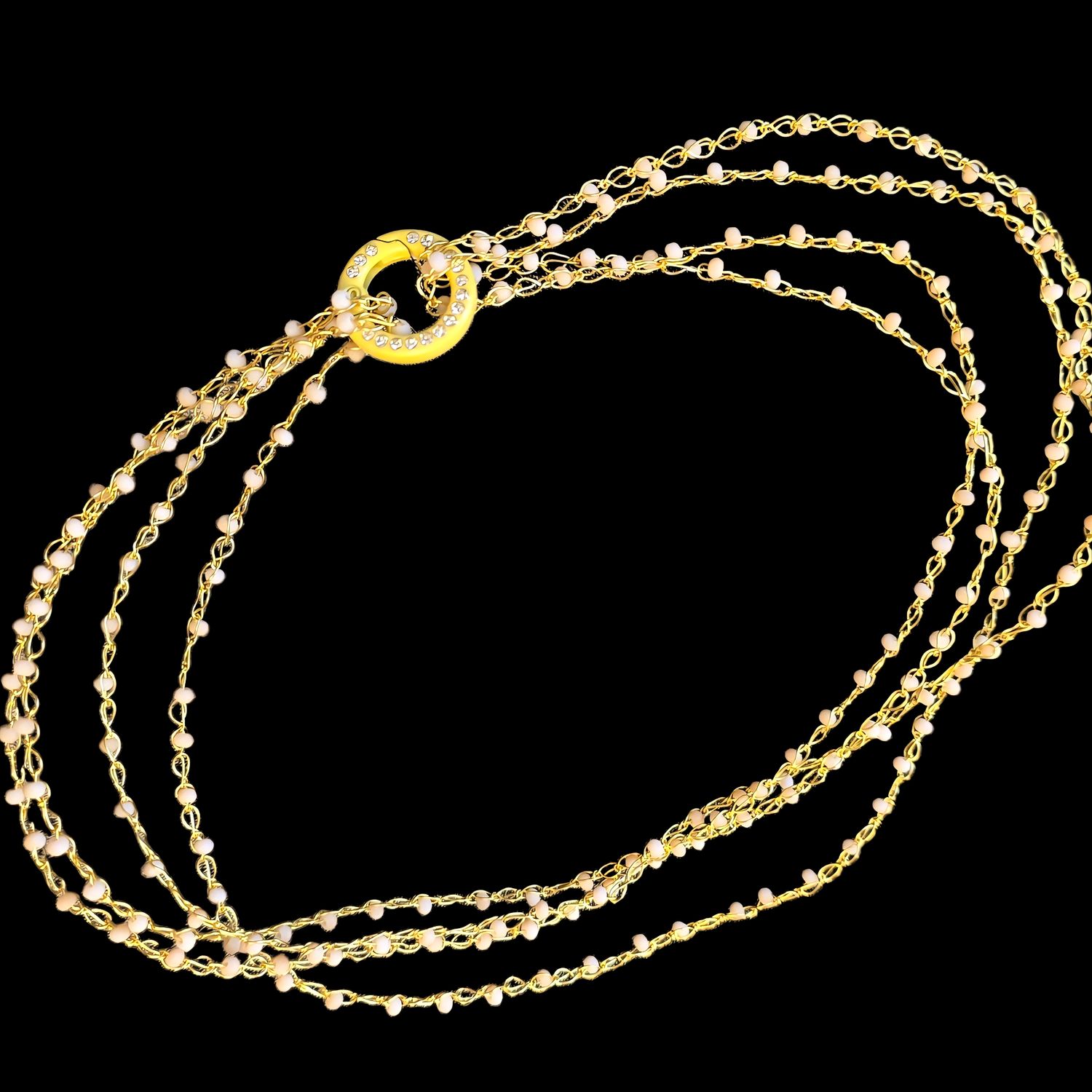 How to Make Multilayer Necklace.