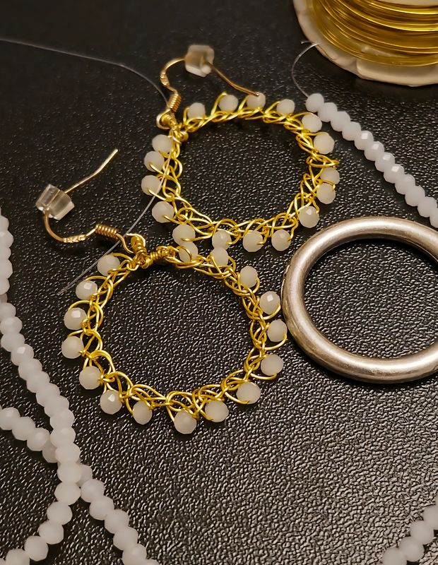 How to Make Lacy Earrings