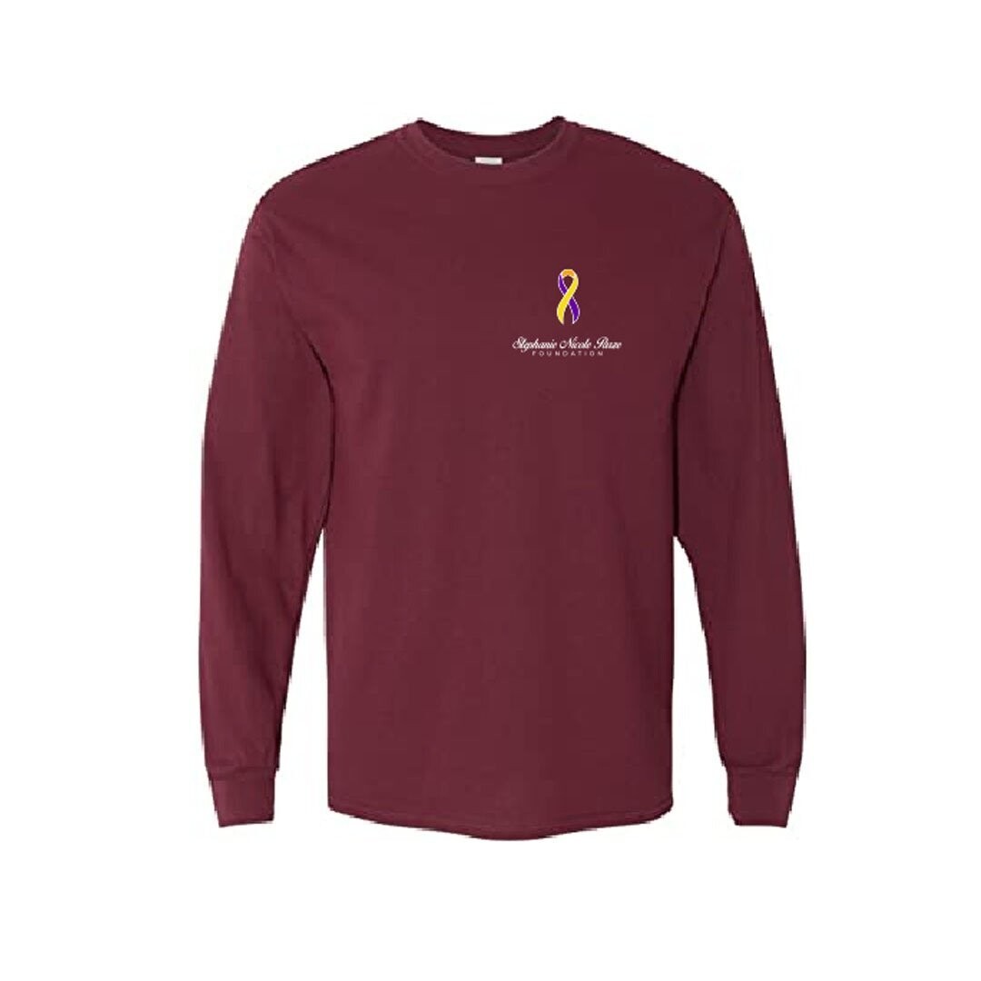 Maroon Long Sleeve Shirt – Adult