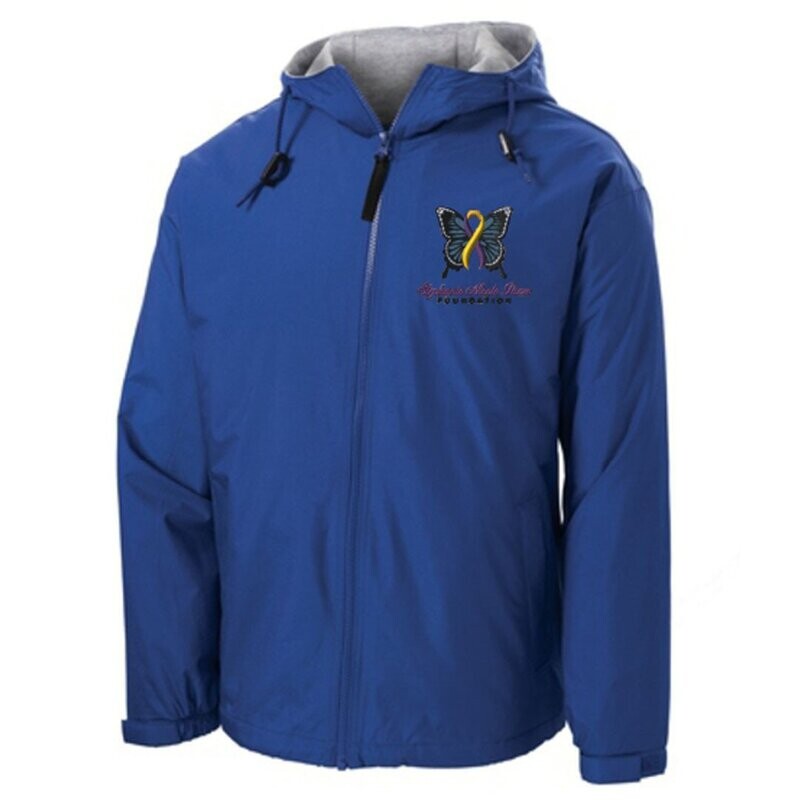 SNPF Logo Blue Windbreaker – Adult