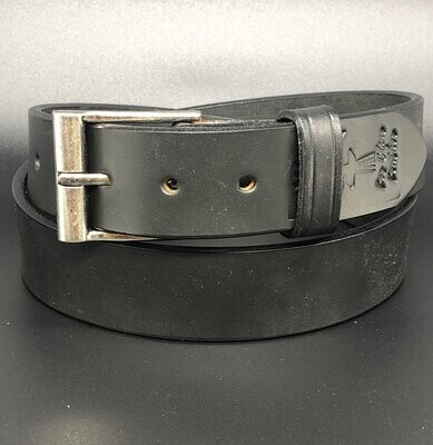 No 21 Men's Leather Belt - Black Calf