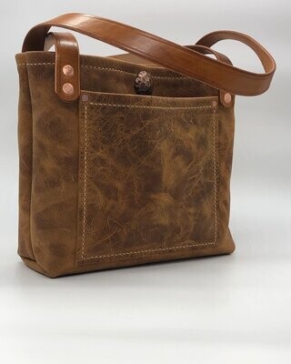 Women's Leather Purse - Brown