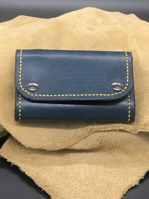 Women's Leather Wallet - Blue