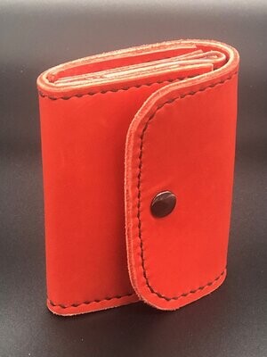 Women's Leather Wallet - Red