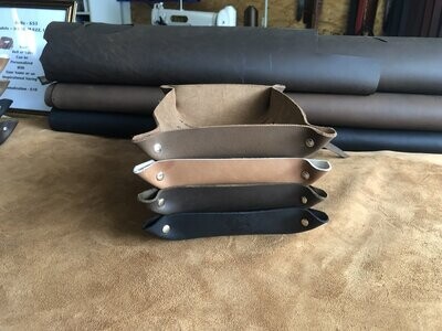 No. 3 Leather Valet Tray