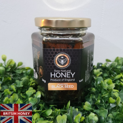 &quot;Black Gold&quot; Black Seed Infused Honey