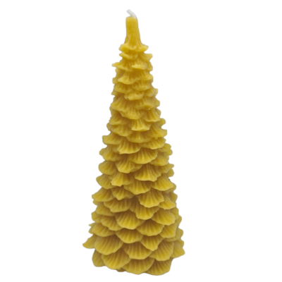 Christmas Tree 100% Beeswax Candle