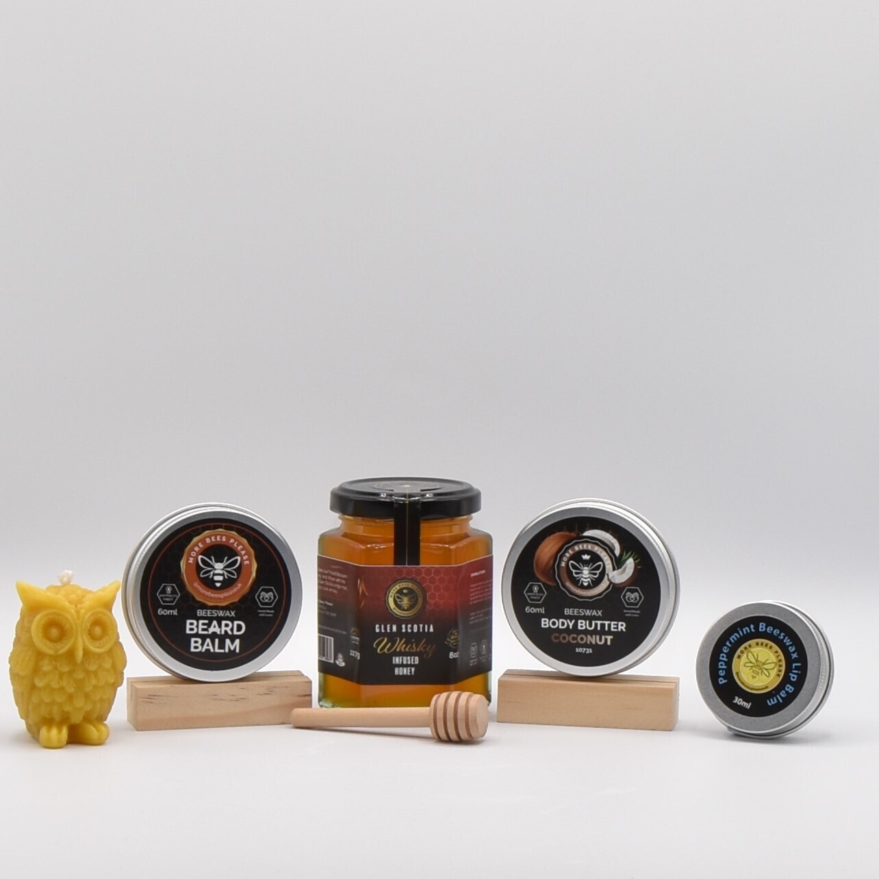 Men's Whisky Honey &amp; Owl Gift Hamper